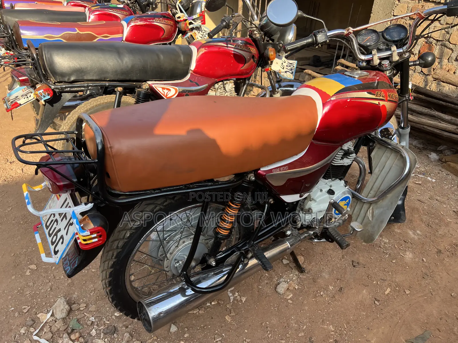 Bajaj Boxer 100 2023 Red