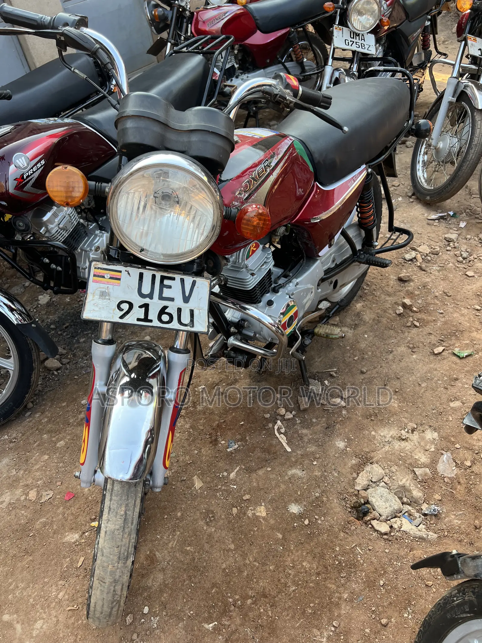 Bajaj Boxer 100 2021 Red