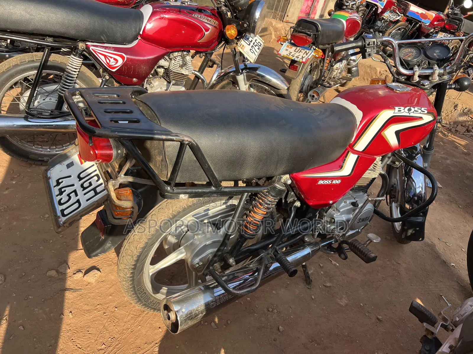 Simba UG Boss+ 100cc 2025 Red