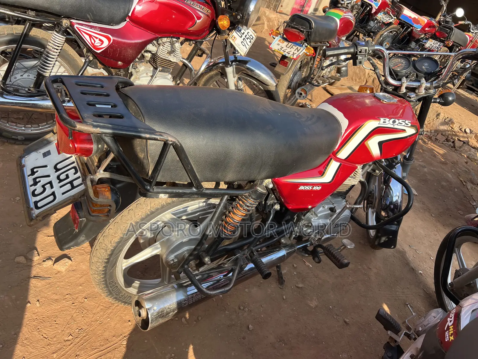 Simba UG Boss+ 100cc 2025 Red