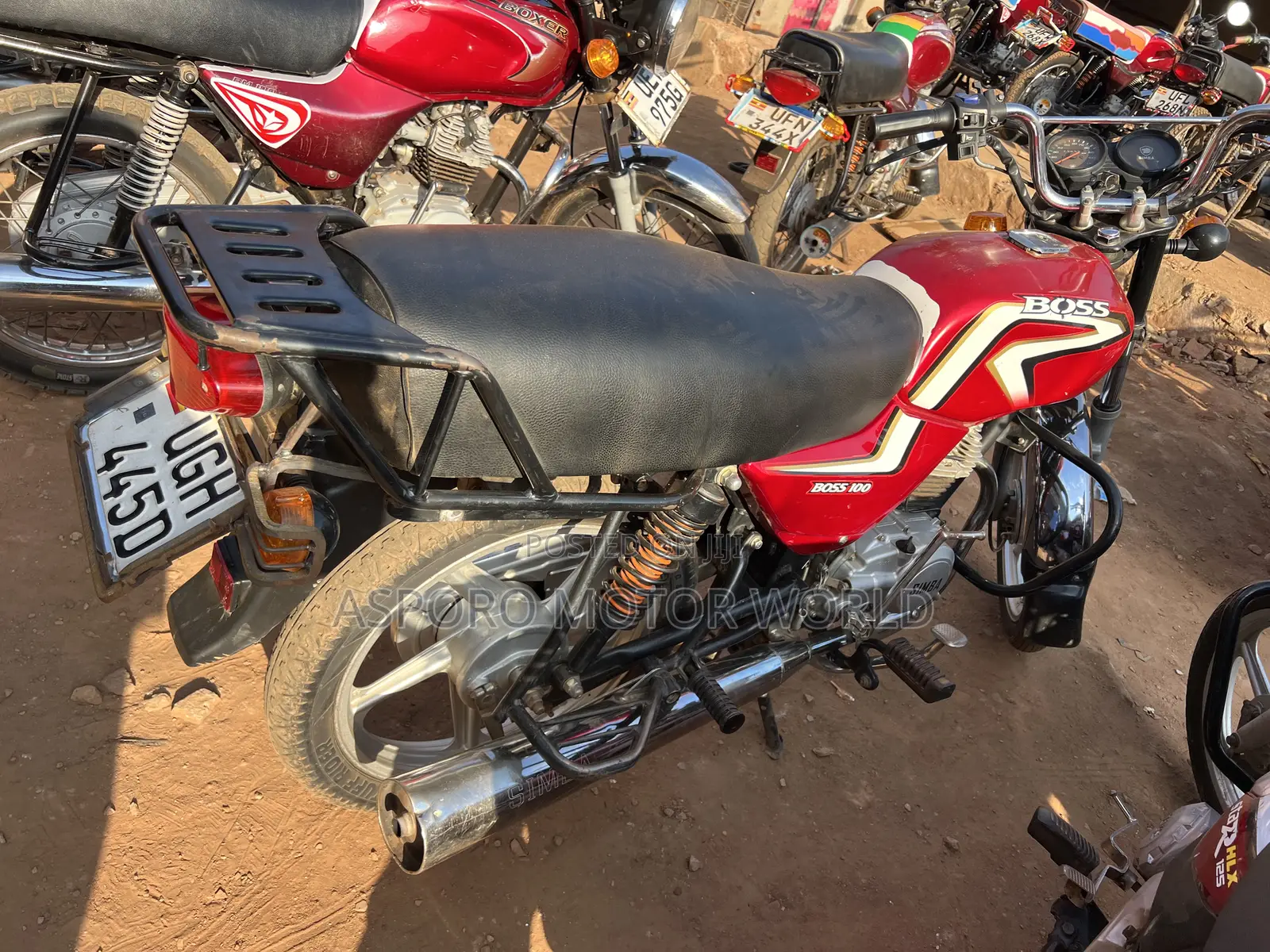 Simba UG Boss+ 100cc 2025 Red