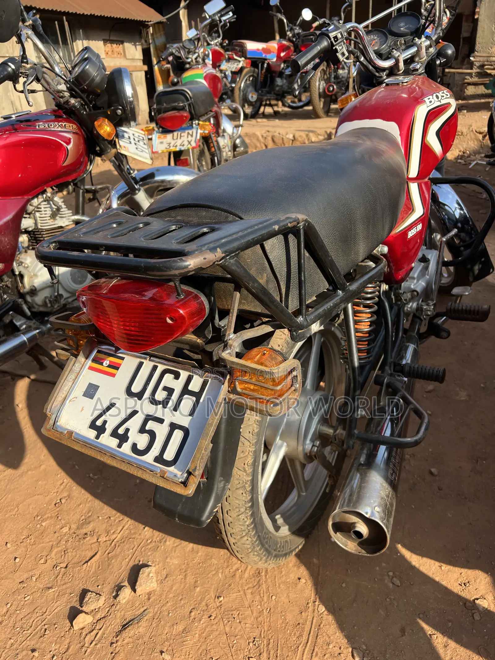 Simba UG Boss+ 100cc 2025 Red
