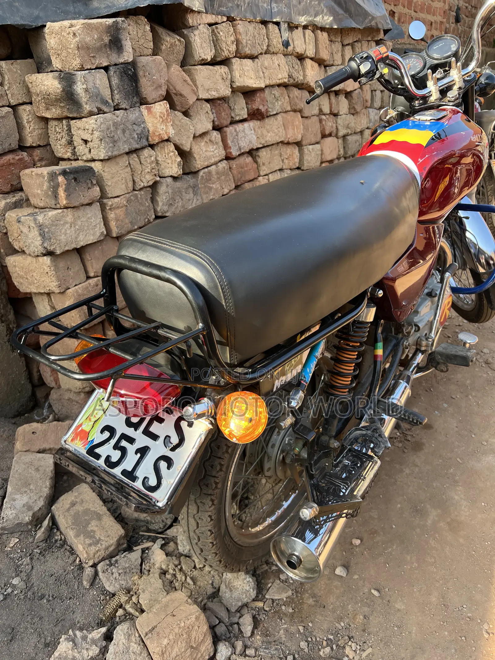 Bajaj Boxer 100 2021 Red