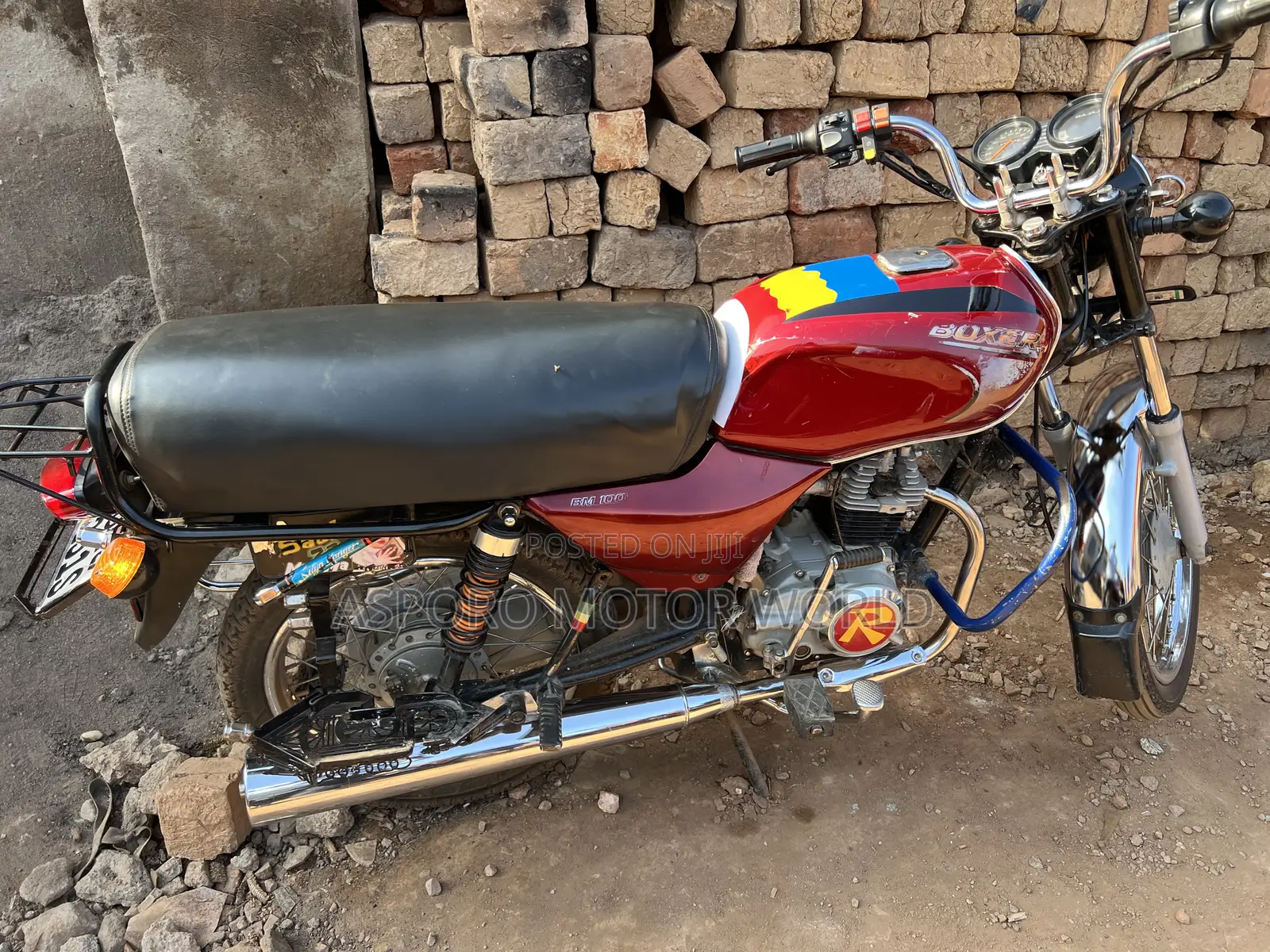 Bajaj Boxer 100 2021 Red