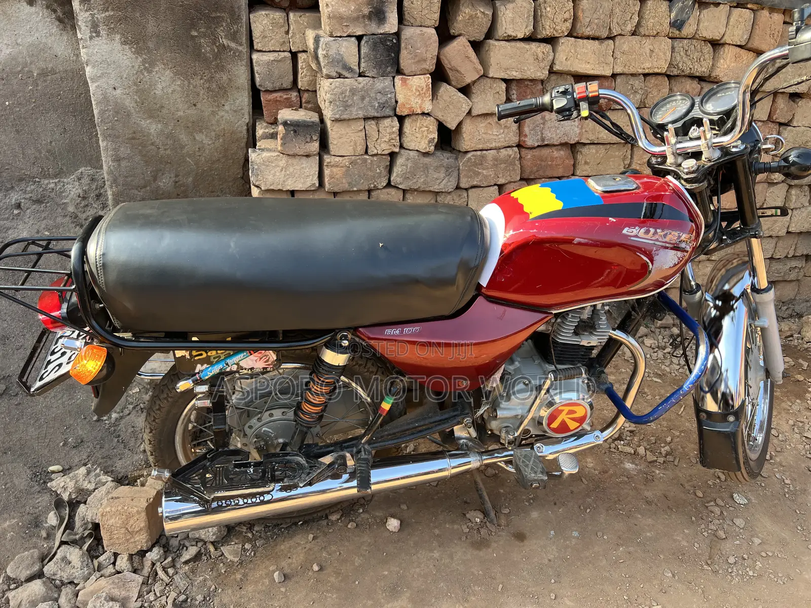 Bajaj Boxer 100 2021 Red