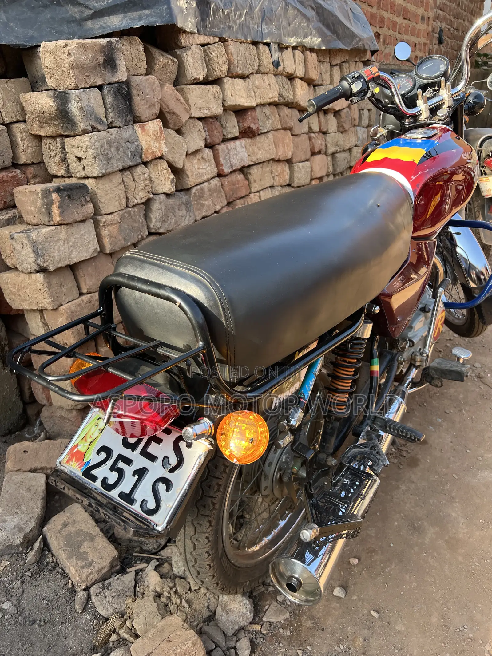 Bajaj Boxer 100 2021 Red