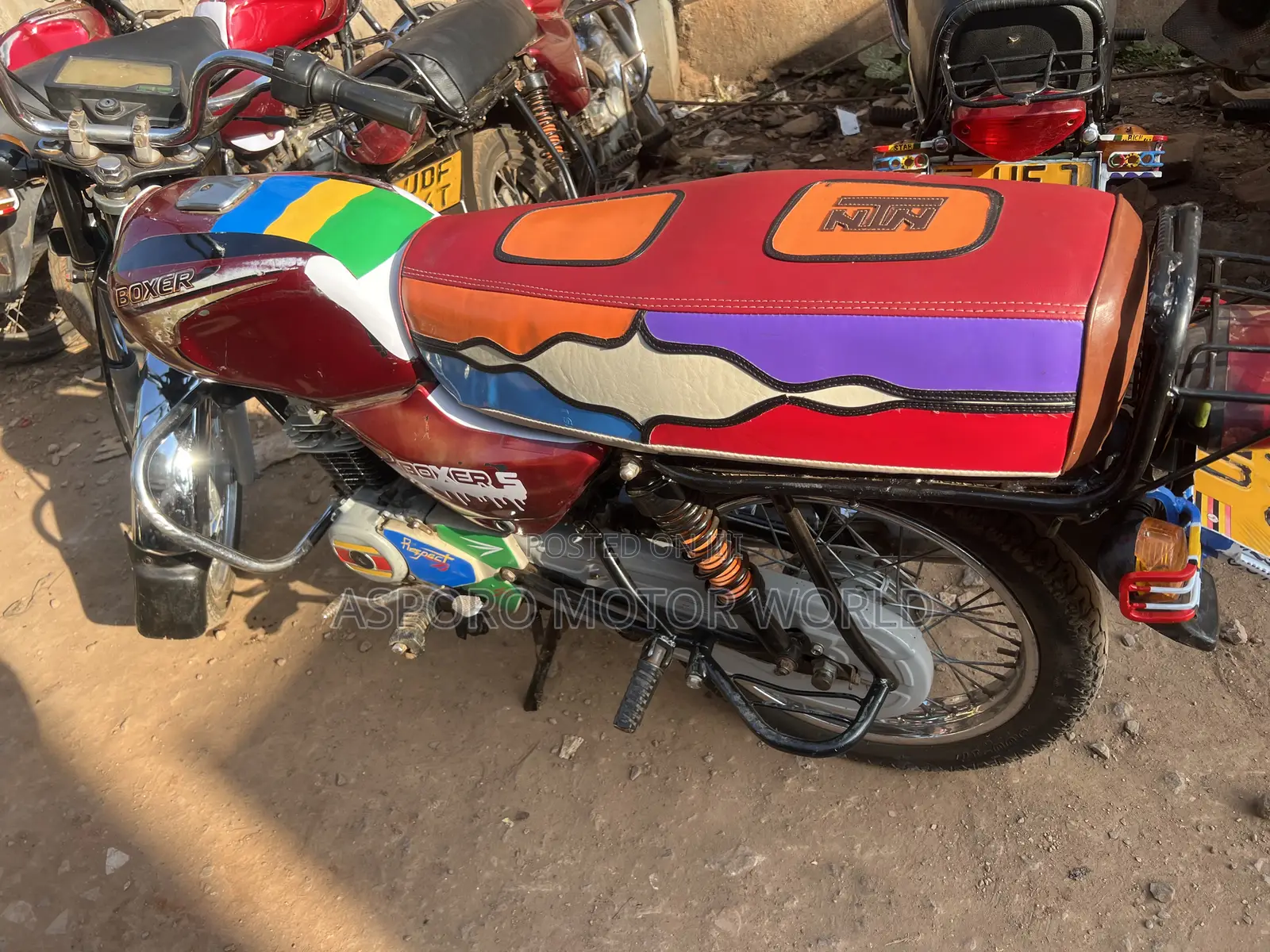 Bajaj Boxer 100 2019 Red
