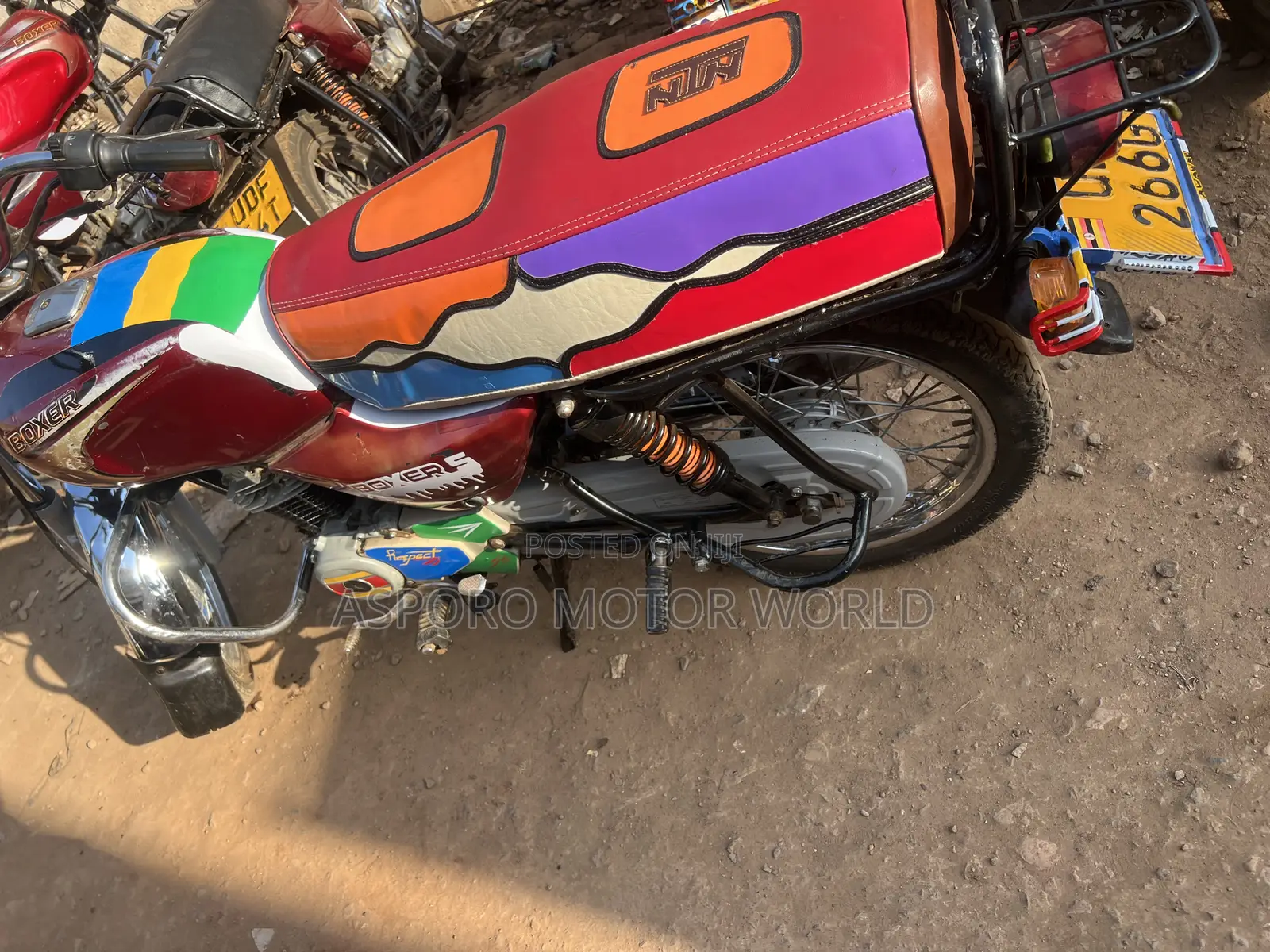 Bajaj Boxer 100 2019 Red