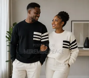One Sided Strips Sweatshirts