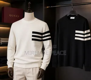 One Sided Strips Sweatshirts