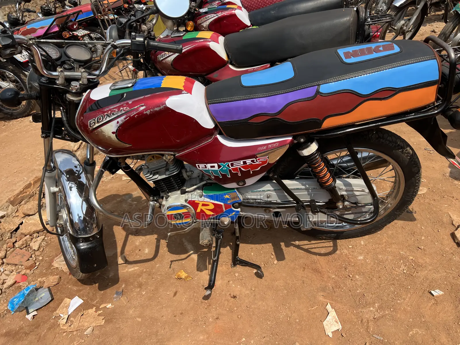 Bajaj Boxer 100 2019 Red