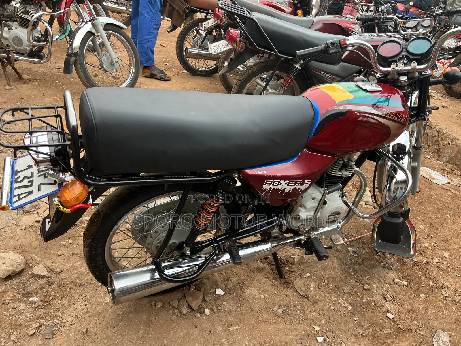 Bajaj Boxer 100 2023 Red