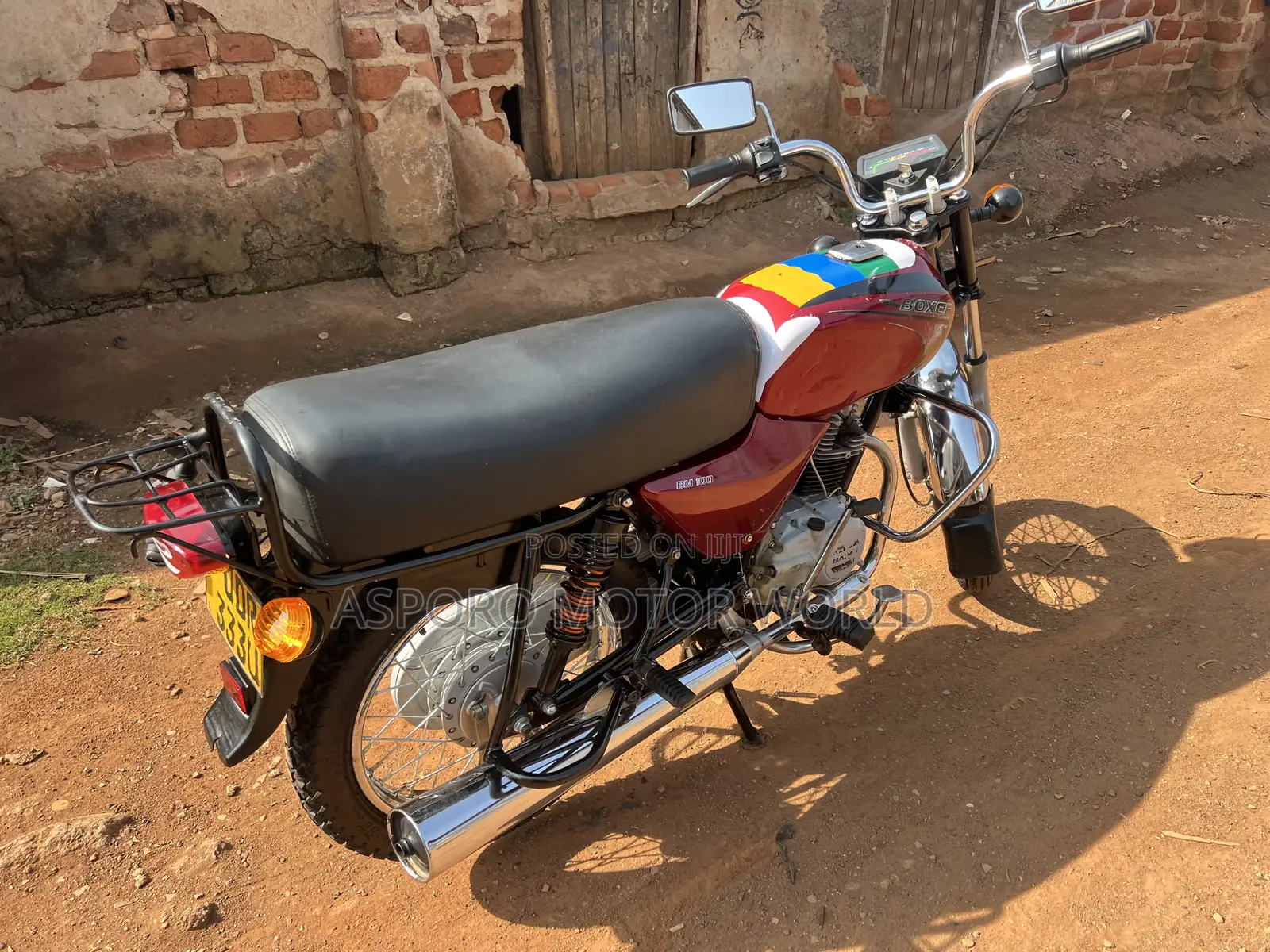Bajaj Boxer 100 2017 Red