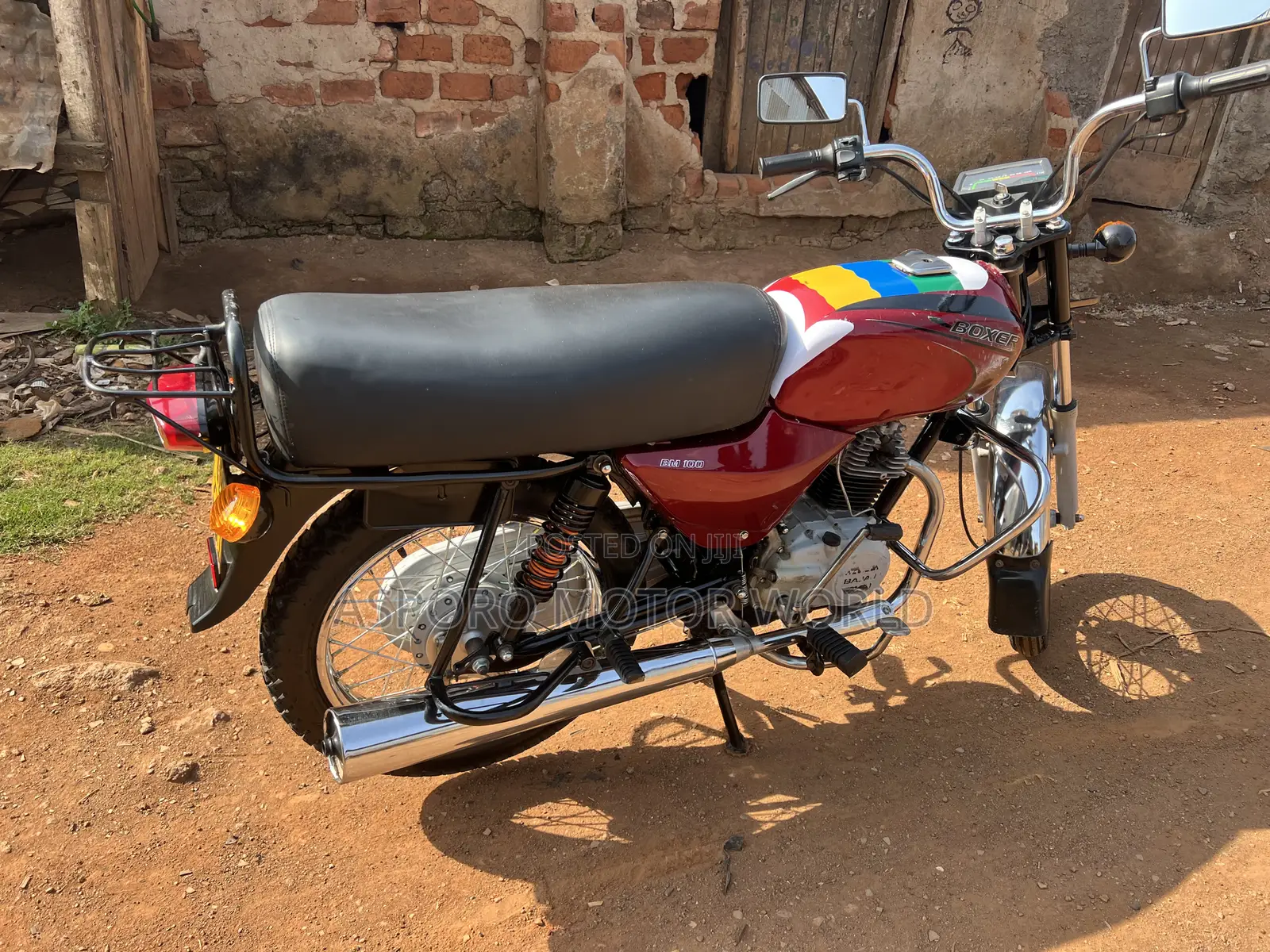 Bajaj Boxer 100 2017 Red