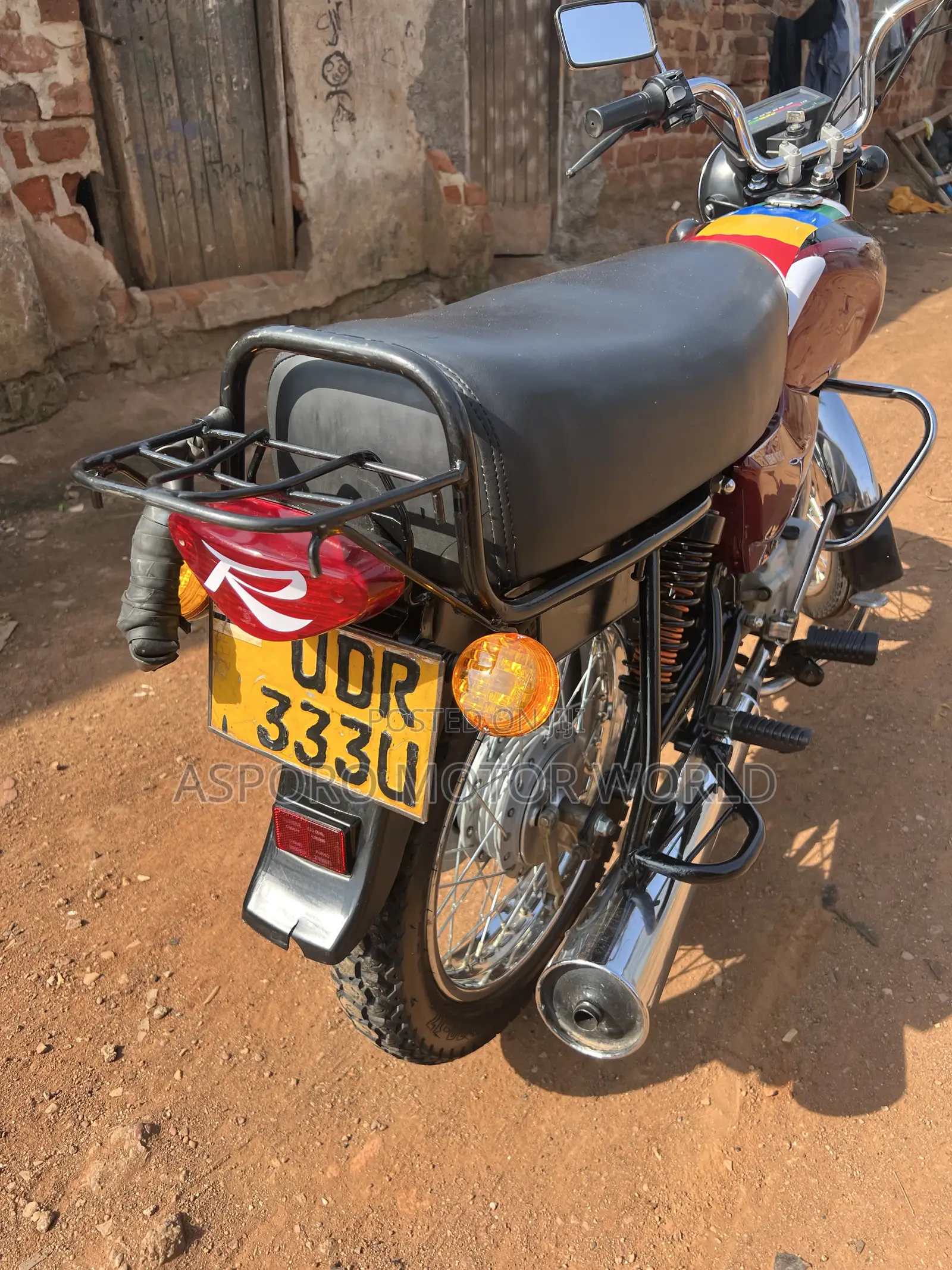 Bajaj Boxer 100 2017 Red