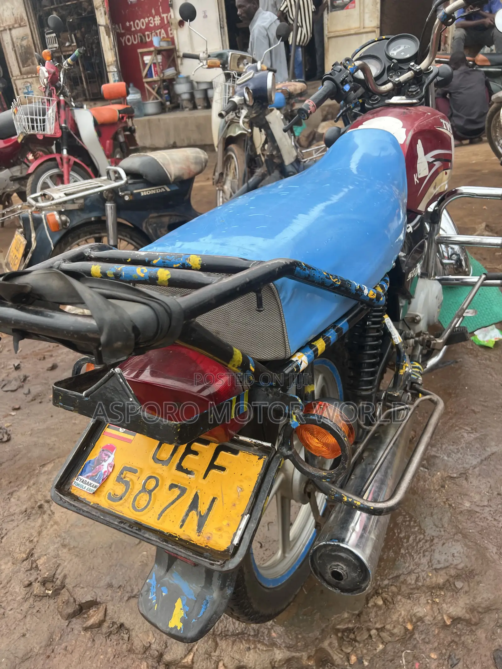 TVS XL 100 2019 Red