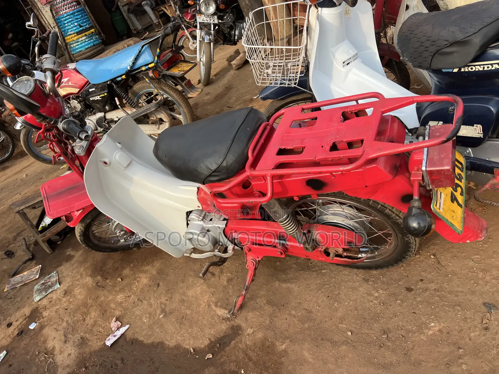 Suzuki 750 2017 Red