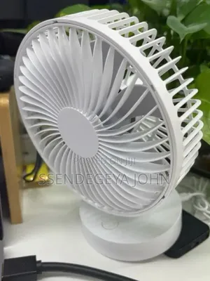 Portable White Usb Mini Fan