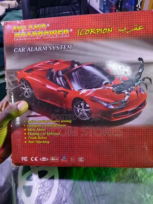 Milano Car Alarm System Anti-Theft Secure Portable