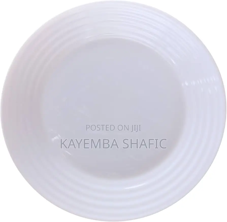 Original Luminarc Harena White Dinner Plates (1 Dozen / 12 Pieces)