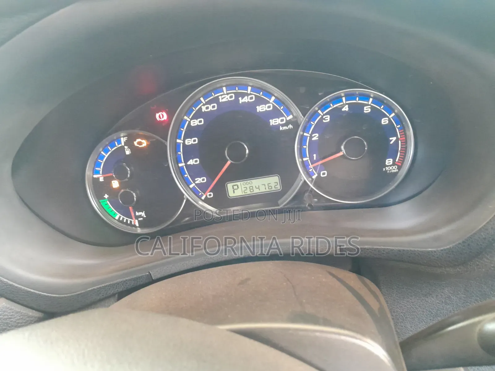 Subaru Exiga 2010 Blue