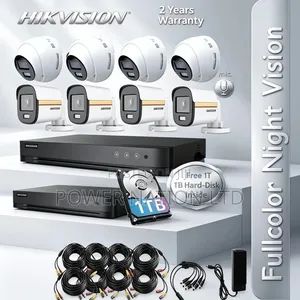 8 Channel Moonlyte Vision CCTV Camera Full Kit