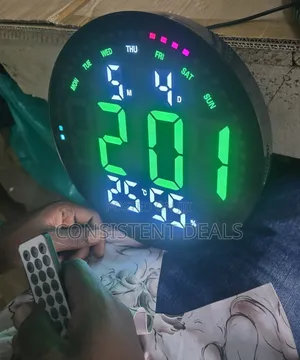 10" Led Large Digital Wall Clock