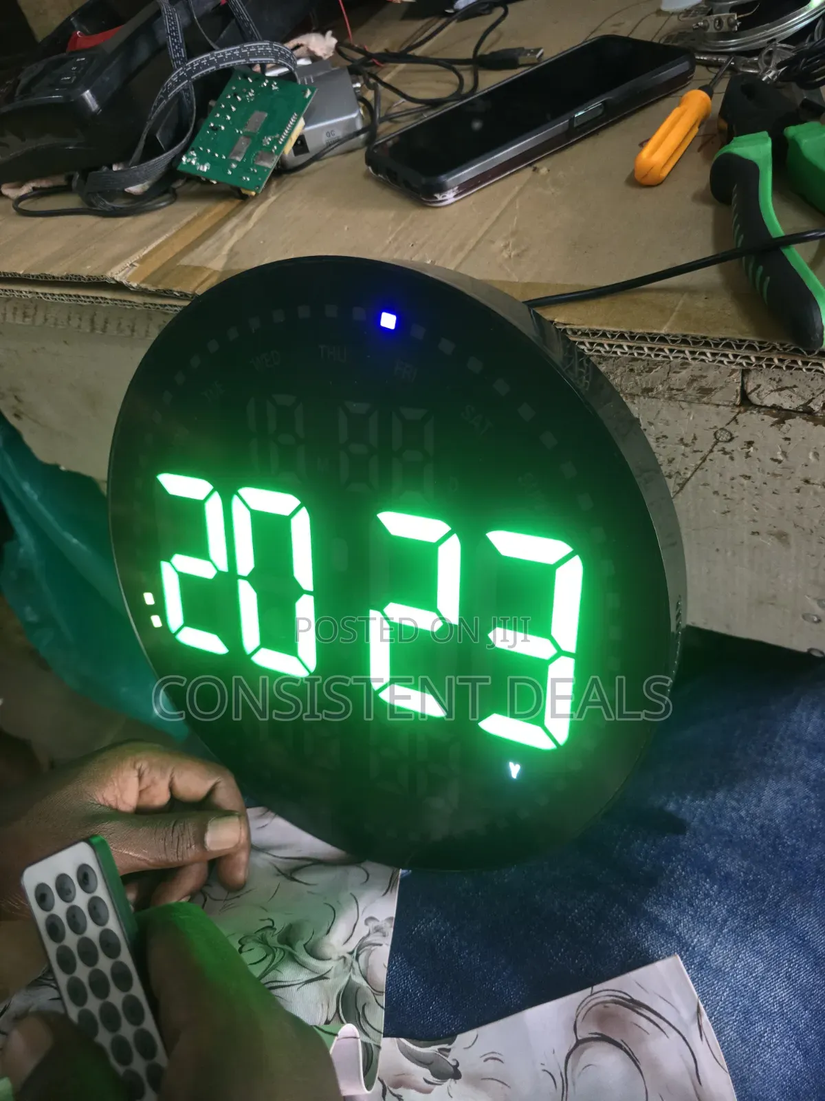 10" Led Large Digital Wall Clock