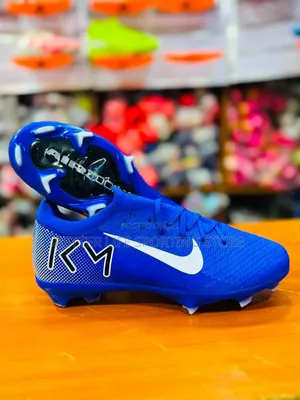 Km X Nike Air Zoom Football Boots Blue Original