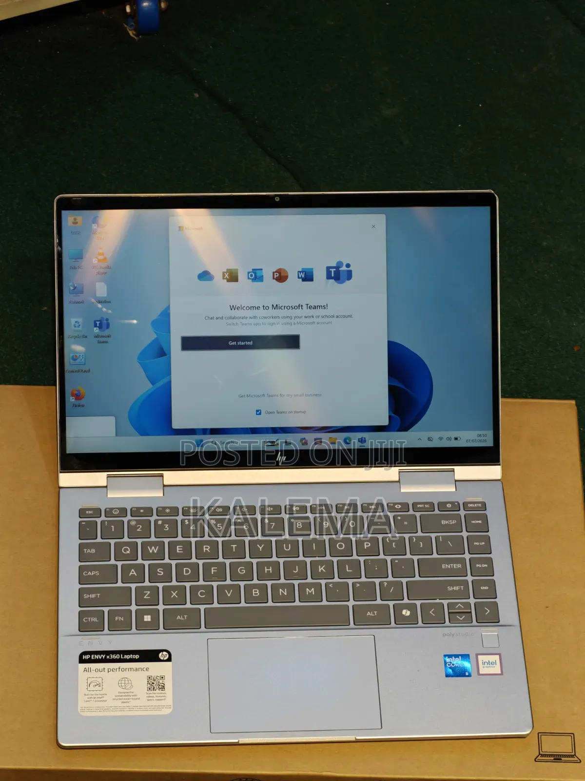 Laptop HP Envy X360 8GB Intel Core Ultra 5 SSD 256GB