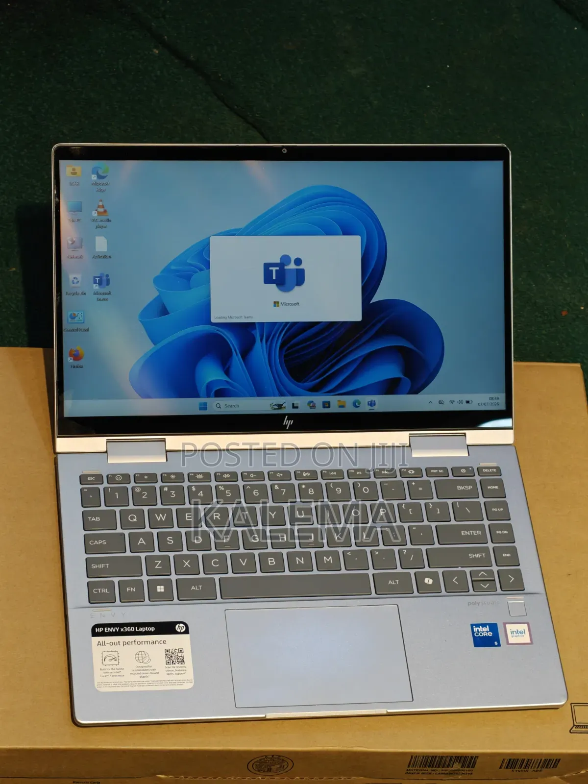 Laptop HP Envy X360 8GB Intel Core Ultra 5 SSD 256GB