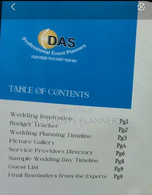 Wedding Planning Guide Booklet