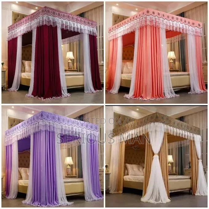 Four-Stand Canopy Mosquito Net