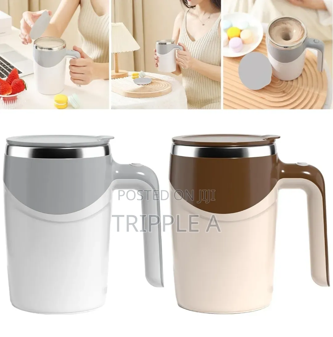 Automatic Self-Stirring Coffee Mug