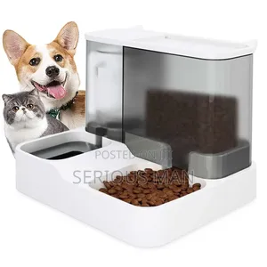 2-in-1 Automatic Pet Feeder and Water Dispenser