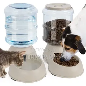 Gravity-Based Automatic Pet Feeder and Water Dispenser System
