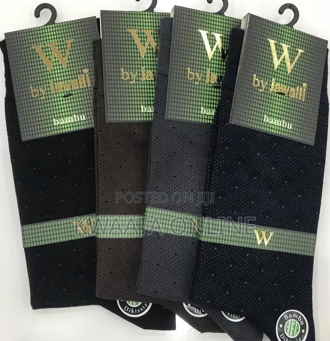 Jawalli Patterned Bamboo Men's Socks-1 Pie6