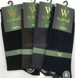 Jawalli Patterned Bamboo Men's Socks-1 Pie6