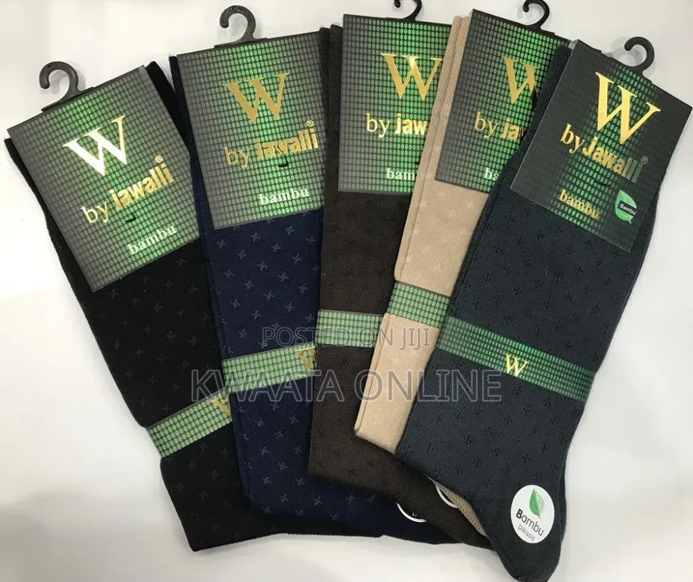 Jawalli Patterned Bamboo Men's Socks-1 Pie6