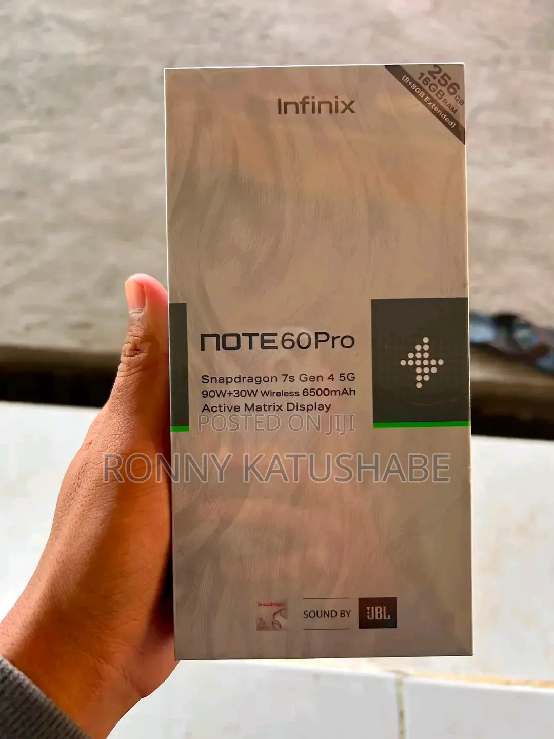 New Infinix Note 60 Pro 256 GB Blue