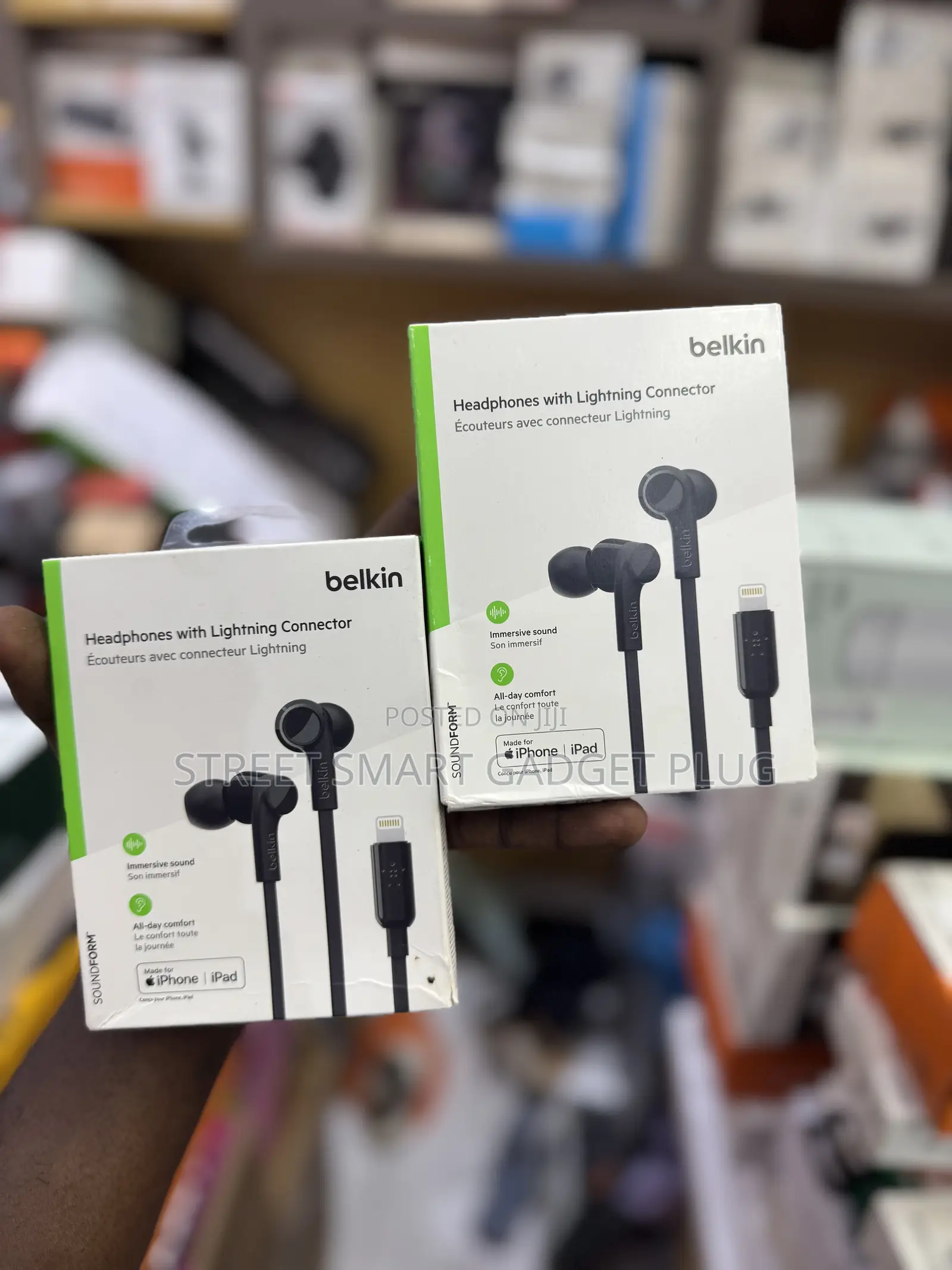 Belkin Lightening Wired Headsets