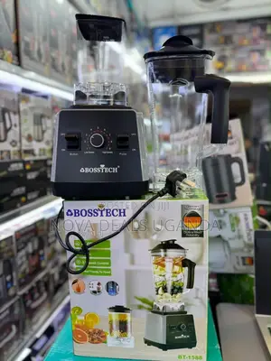 Bosstech 2-in-1 Electric Commercial Blender With Jar Hm-1588
