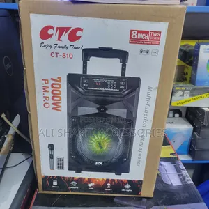 8-Inch Party Box CTC Trolley Speaker 7000w