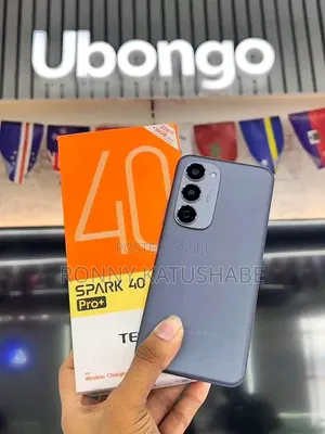 New Tecno Spark 40 Pro+ 256 GB Black