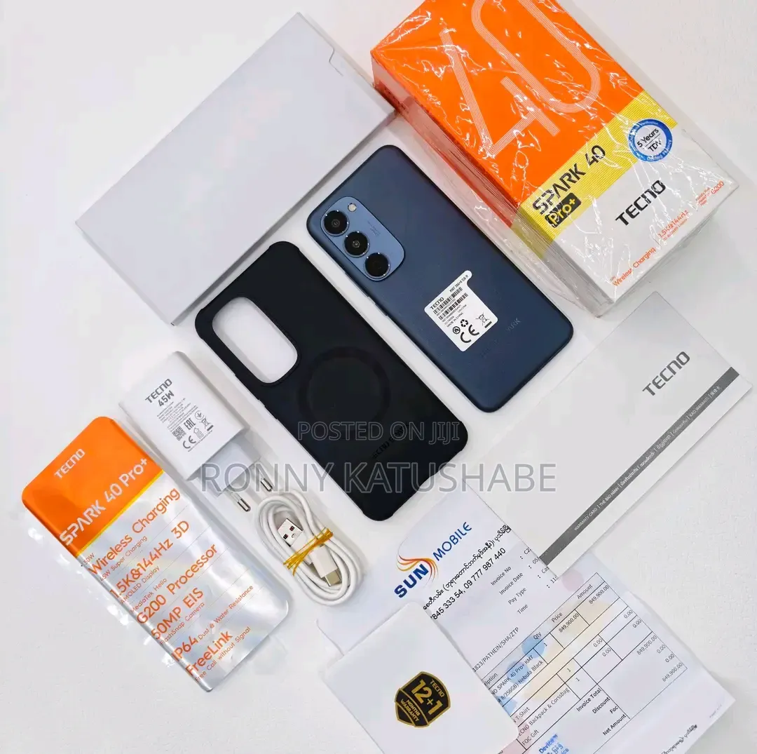 New Tecno Spark 40 Pro+ 256 GB Blue