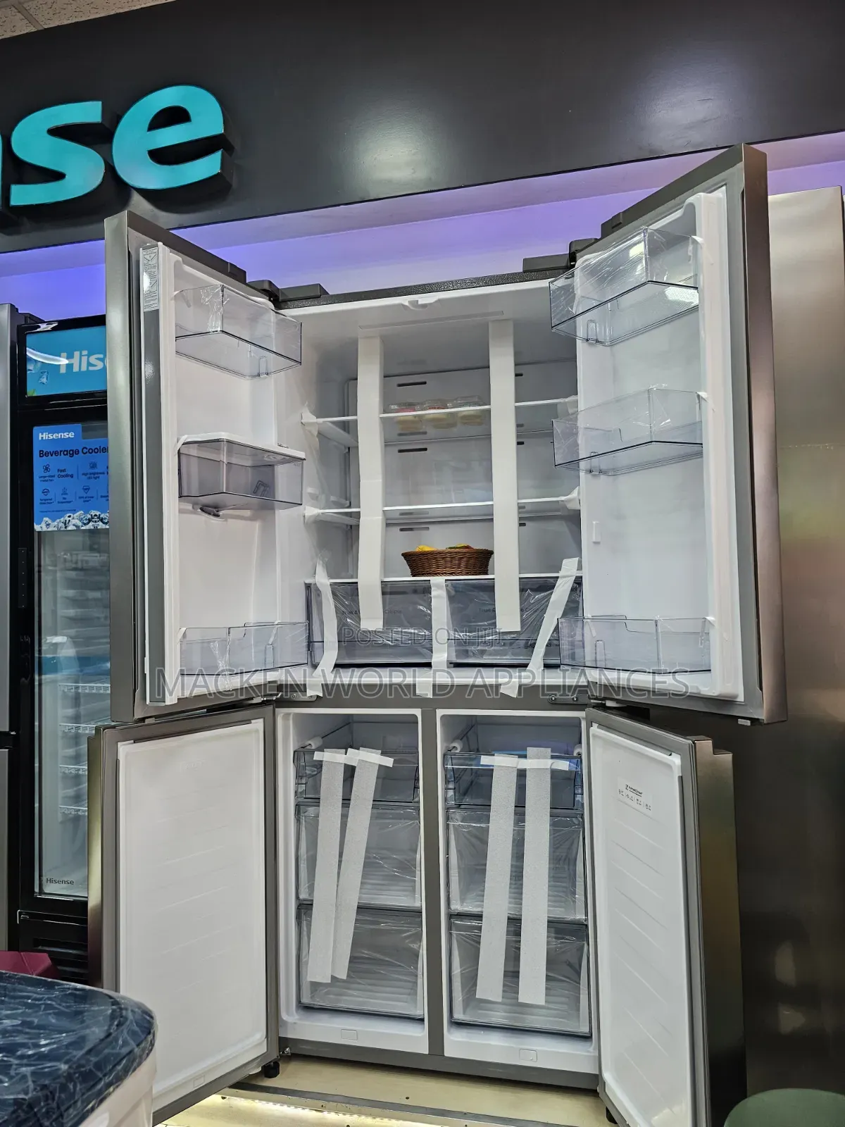 610l Hisense French Door Fridge