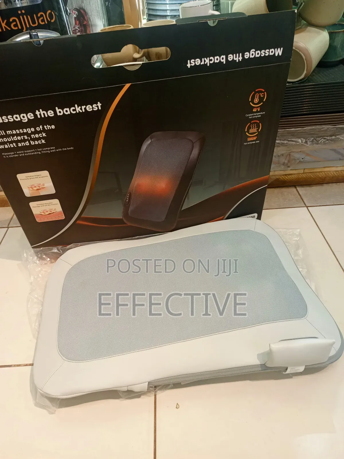 Heated Backrest Massage Cushion.