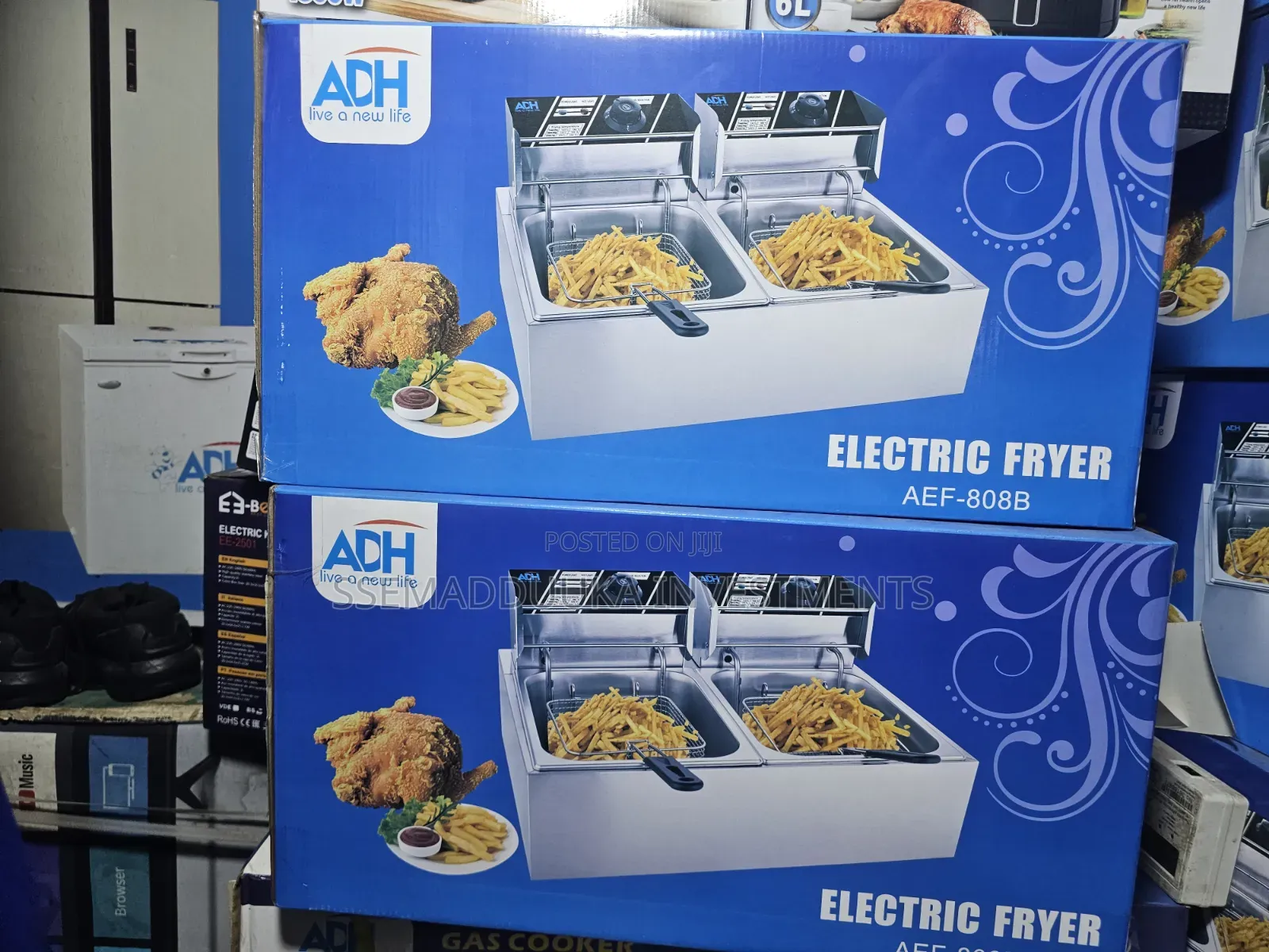 Adh 6×6 (12) Double Deep Fryer