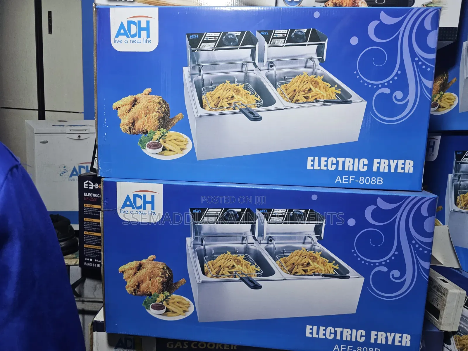 Adh 6×6 (12) Double Deep Fryer