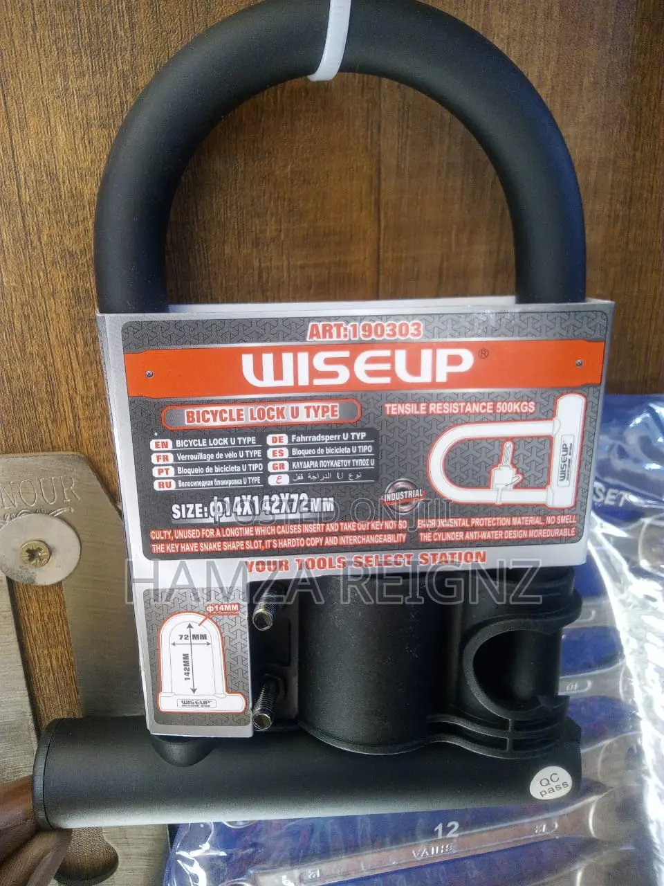 U-Type Bicycle Lock
